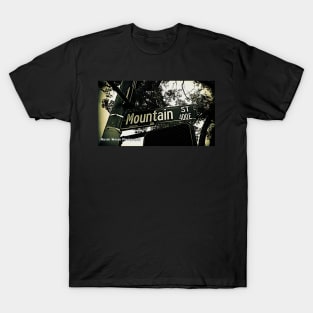 Mountain Street, Pasadena, California by Mistah Wilson T-Shirt